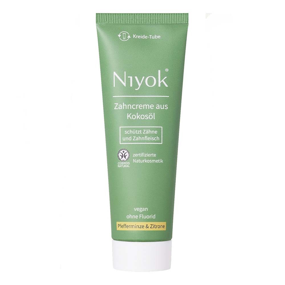 Niyok Zahnpasta Zahncreme - Pfefferminze & Zitrone 75ml