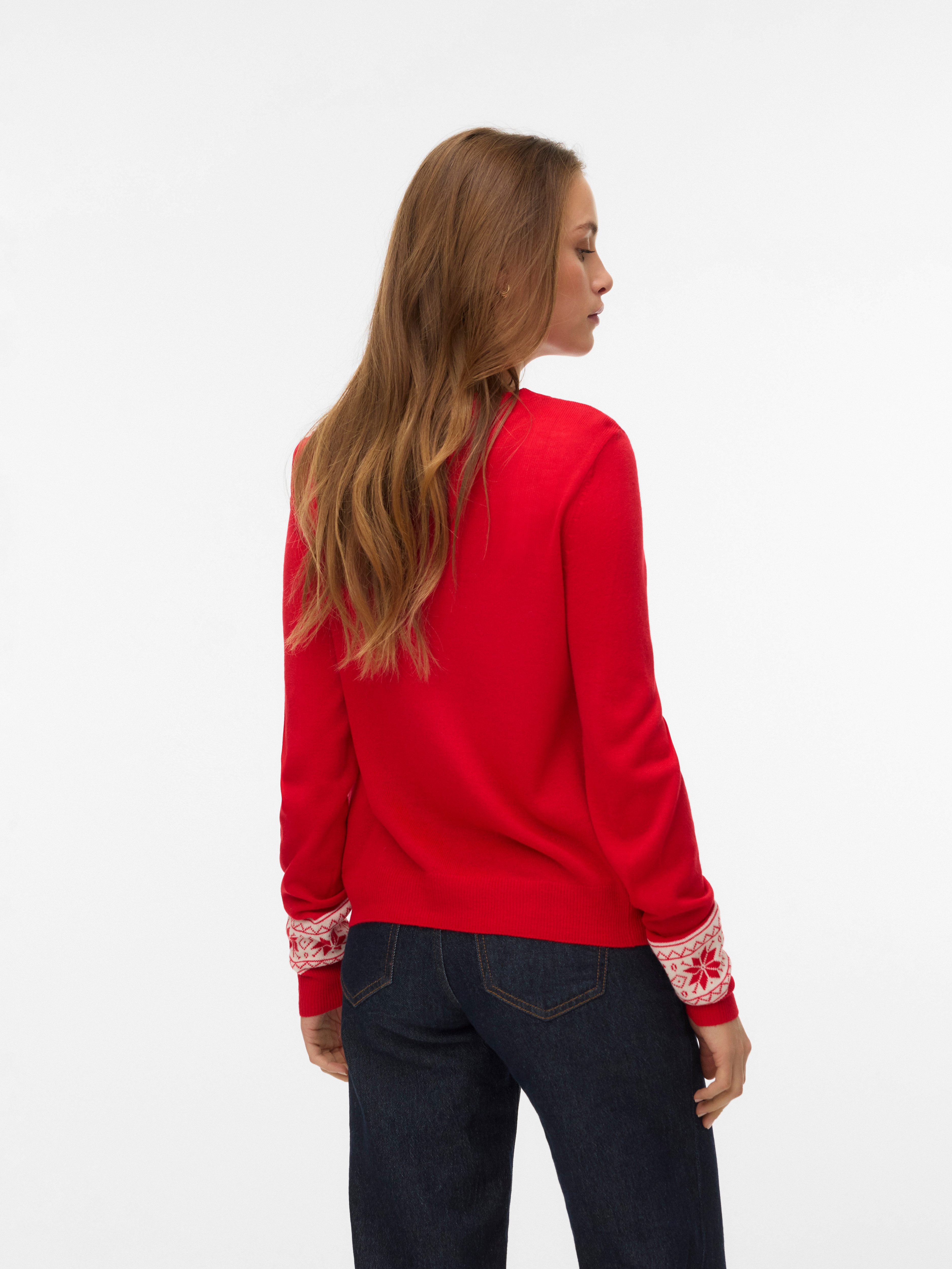 Vero Moda Weihnachtspullover VMFROSTYDEER LS O-NECK PULL. XMAS BOX günstig online kaufen