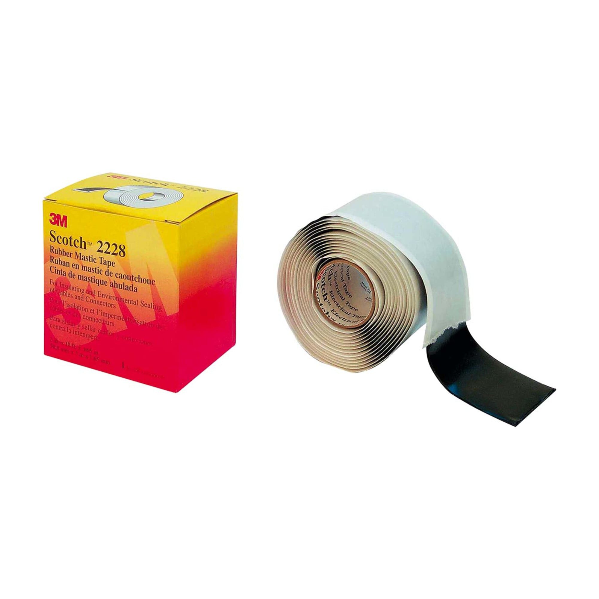 3M Isolierband 3M Deutschland Isolierband Kautschuk 50,8mmx3m,selbstv. Scotch 2228 sw