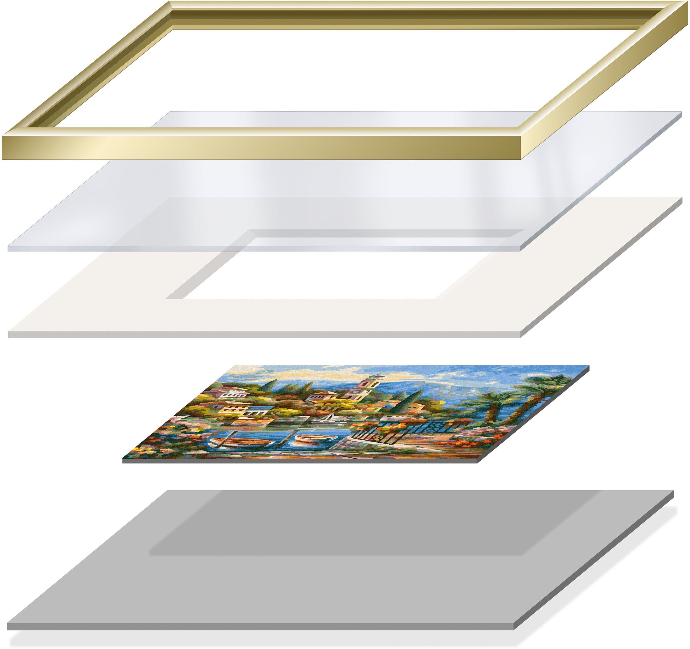 Schipper Bilderrahmen Passepartout für Bildformat 24x30 günstig online kaufen