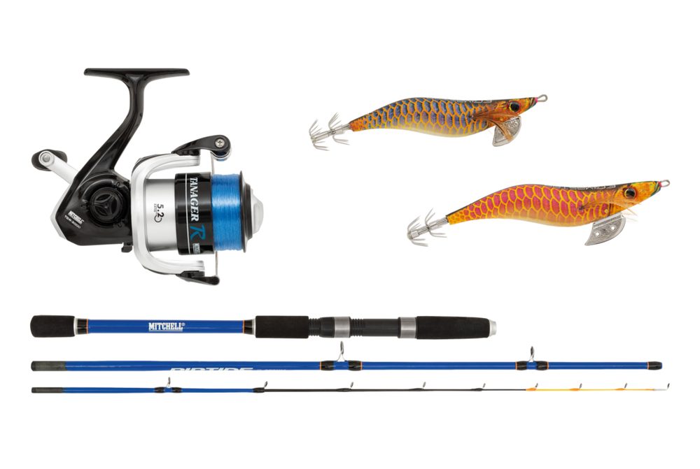 Mitchell Brandungsrute Combo Riptide R Squid 1,80m Carbon salzwasserbeständig