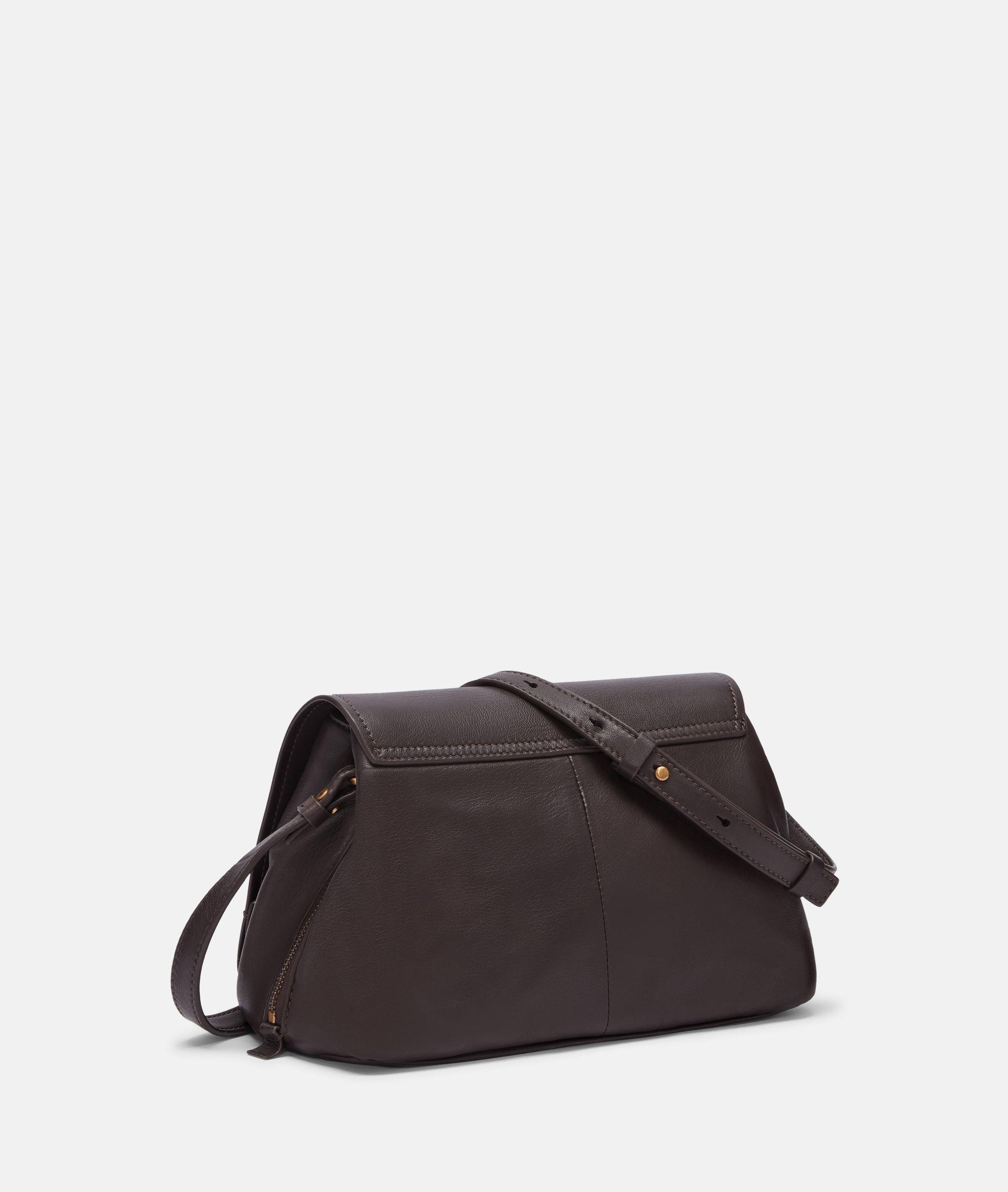 Liebeskind Berlin Umhängetasche Hera Crossbody M, Geräumige Umhängetasche aus weichem Schafsleder