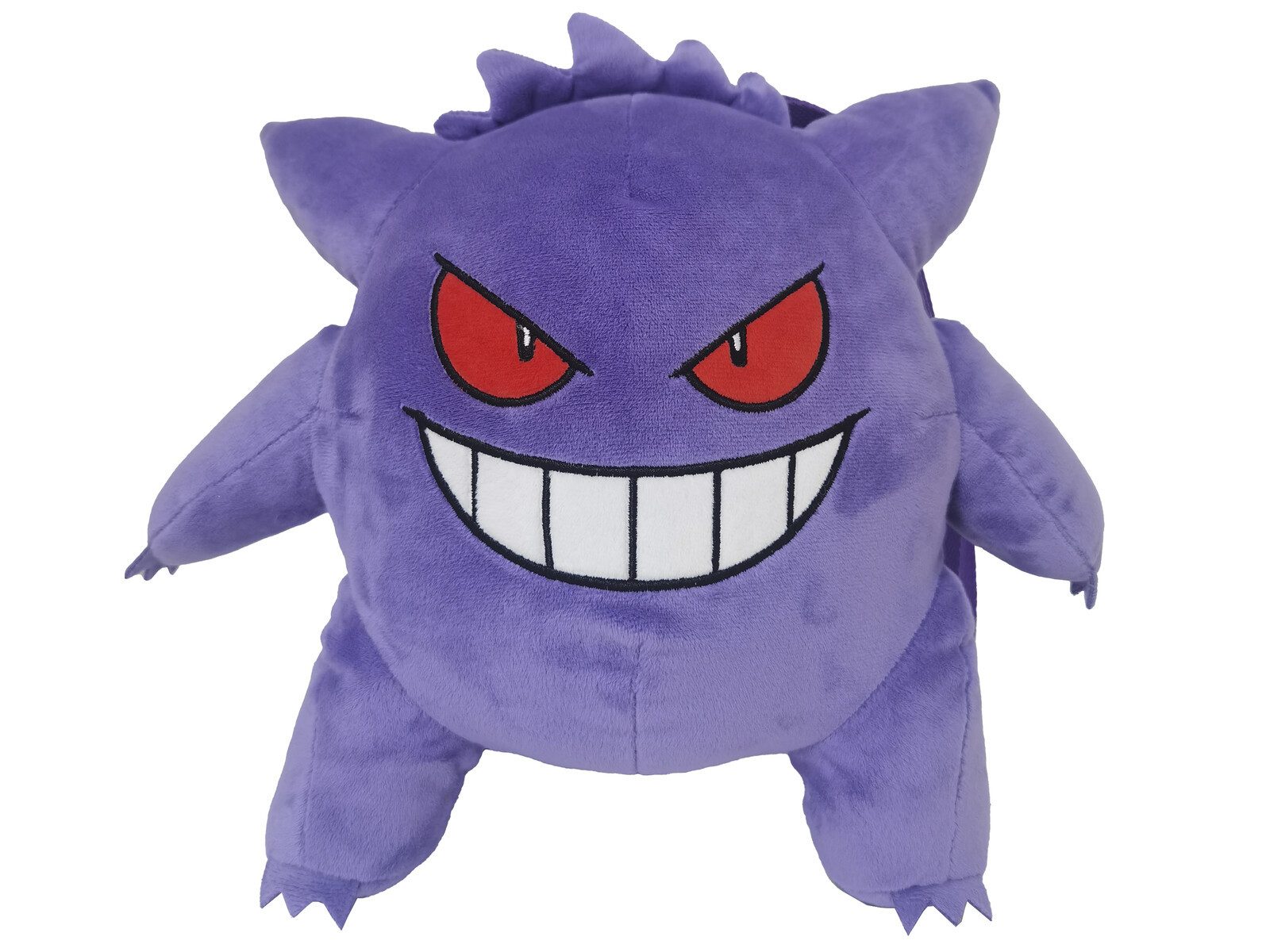 POKÉMON Kinderrucksack Gengar Plüschrucksack Kinder Rucksack kuschelig