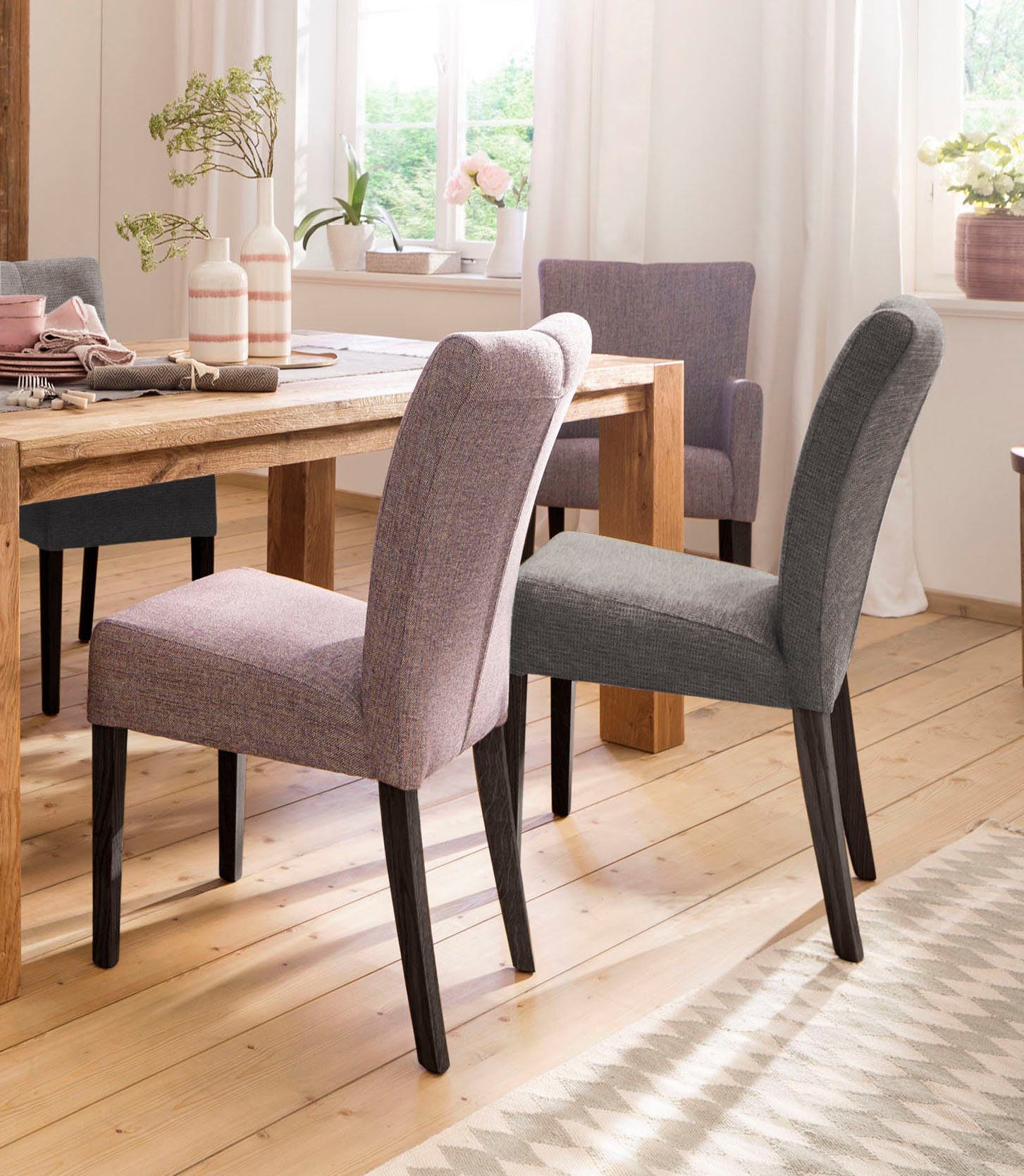 Home affaire Esszimmerstuhl Queen (Set, 2 günstig online kaufen