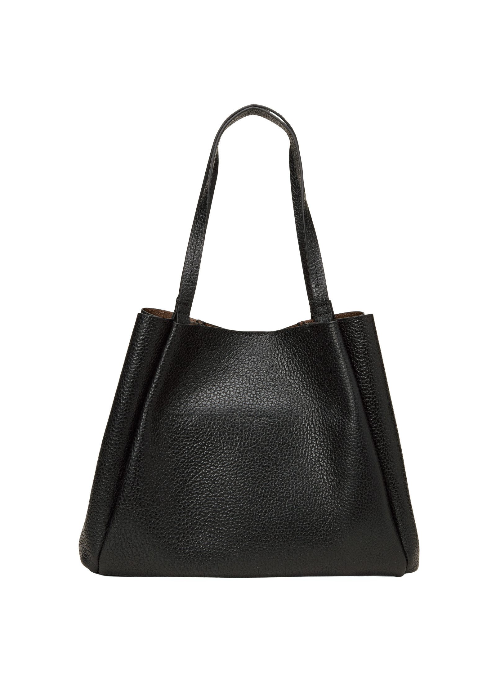 Marc O'Polo Shopper aus genarbtem Rindleder