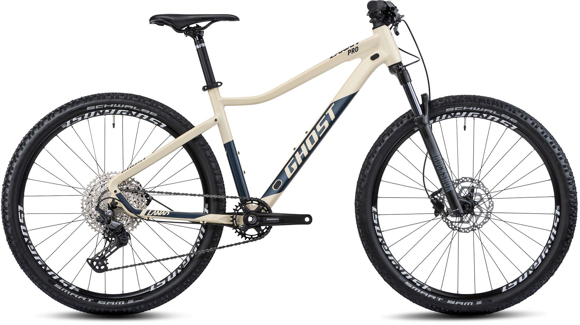 Ghost Mountainbike Lanao Pro 27.5 AL, 12 Gang Shimano Deore RD-M6100 Schaltwerk, Kettenschaltung