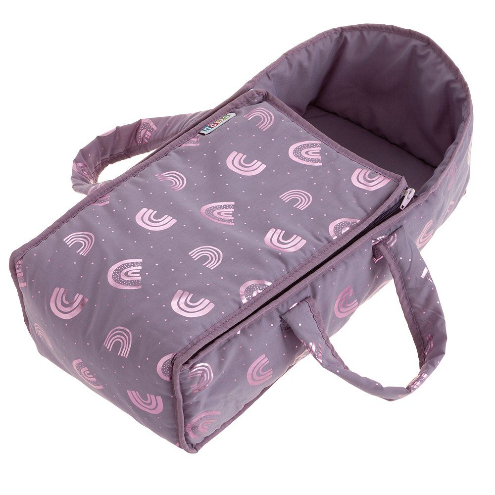 howa Puppen Tragetasche rainbow, 48 cm Puppenzubehör für Babypuppen