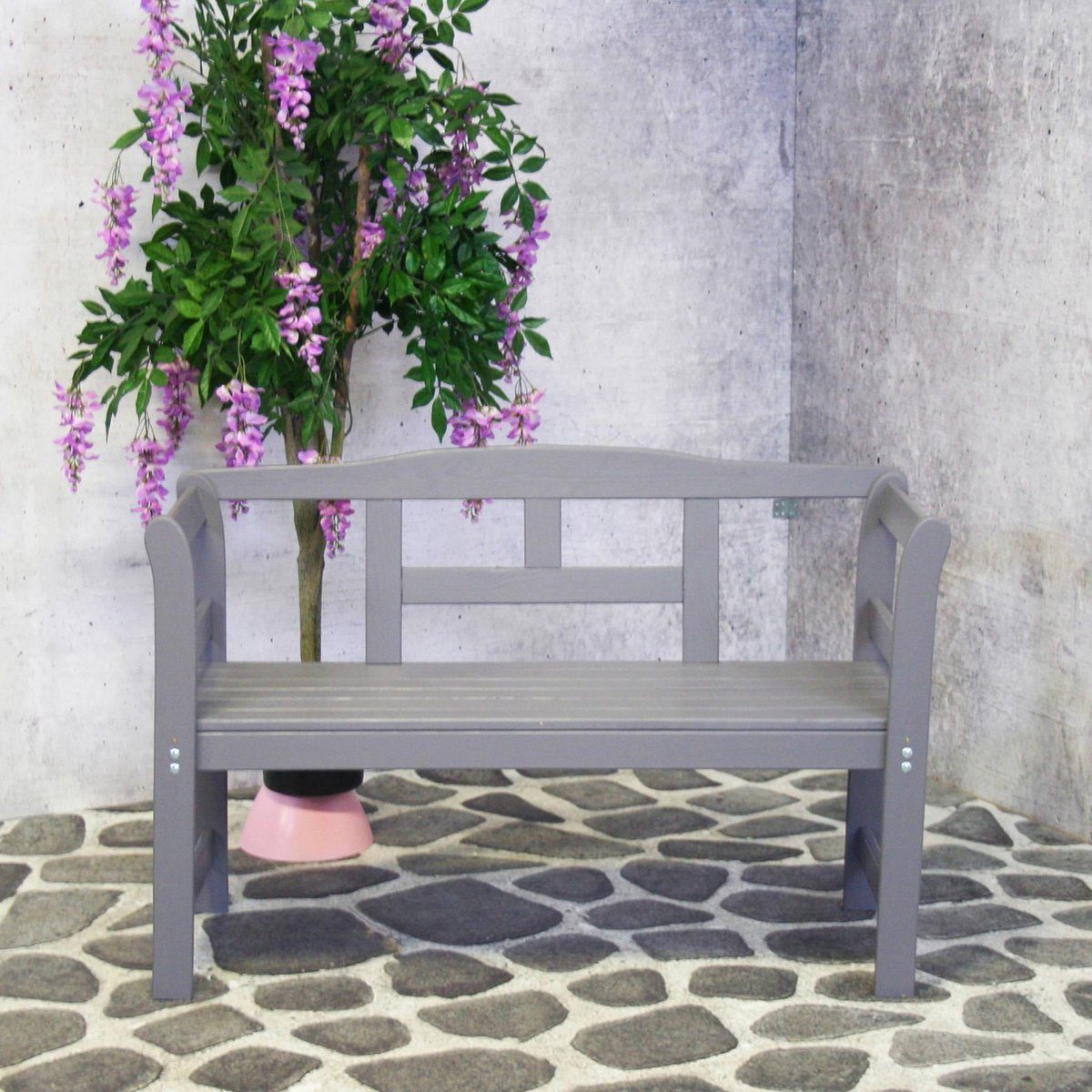 SenS-Line Gartenbank Friesenbank Gartenbank sensline Kiefer FSC grau