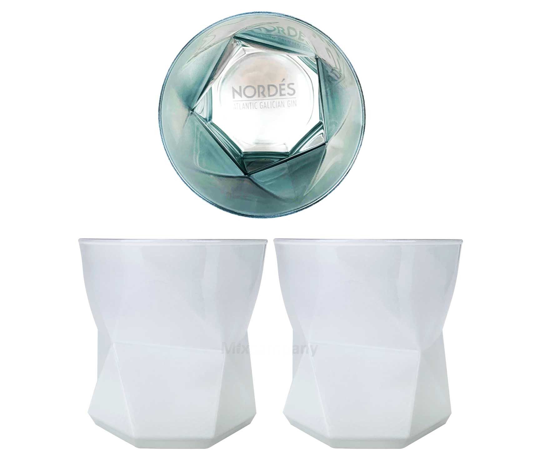 ATLANTIC Gläser-Set Nordes Atlantic Galician Gin Glas Tumbler Set - 2X Gläser