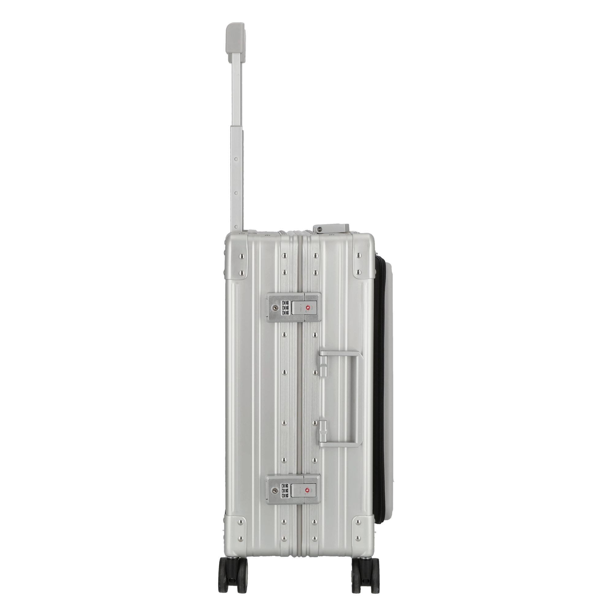 ALEON Handgepäck-Trolley Domestic, 4 Rollen, Aluminium