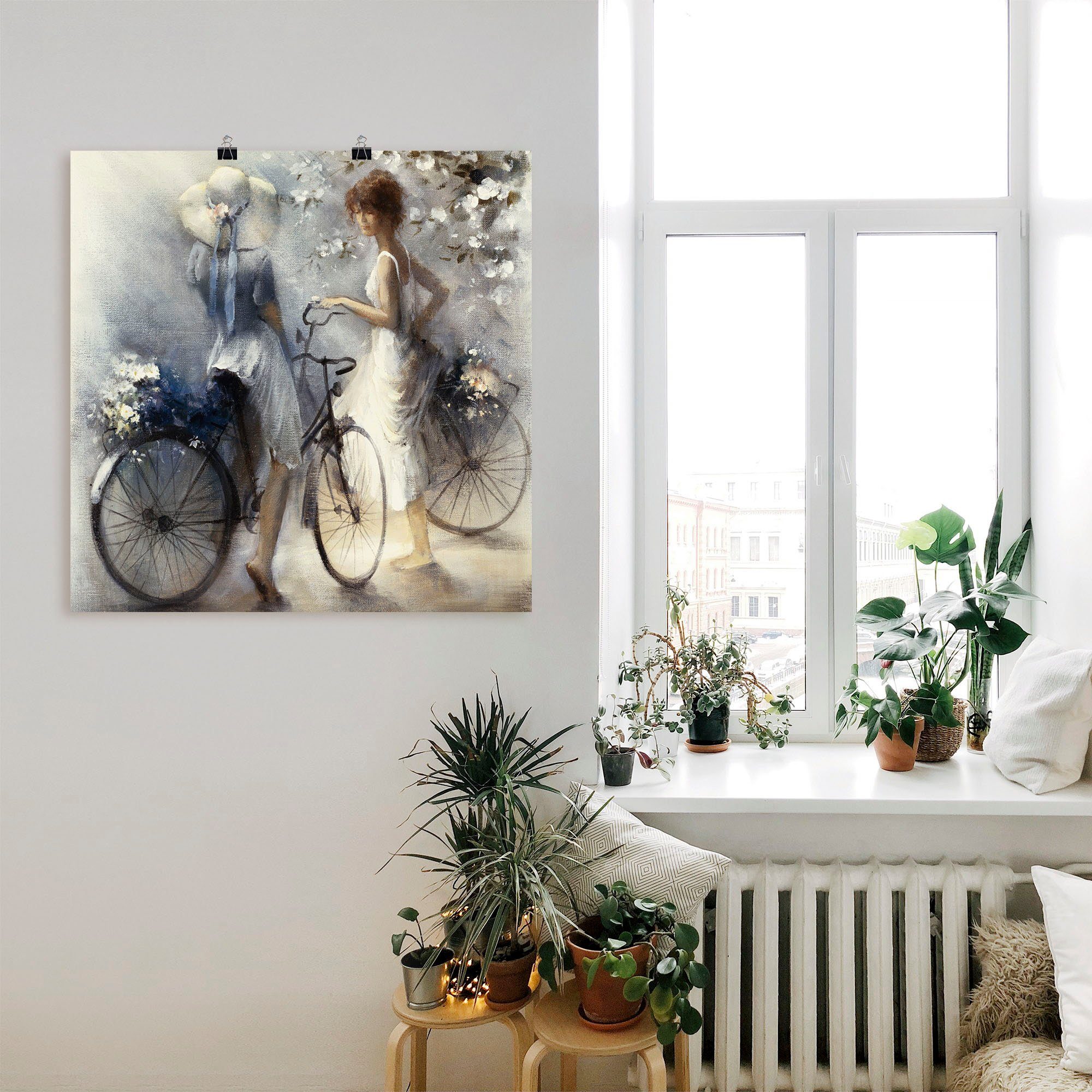 Artland Wandbild Frühling III, Frau (1 günstig online kaufen