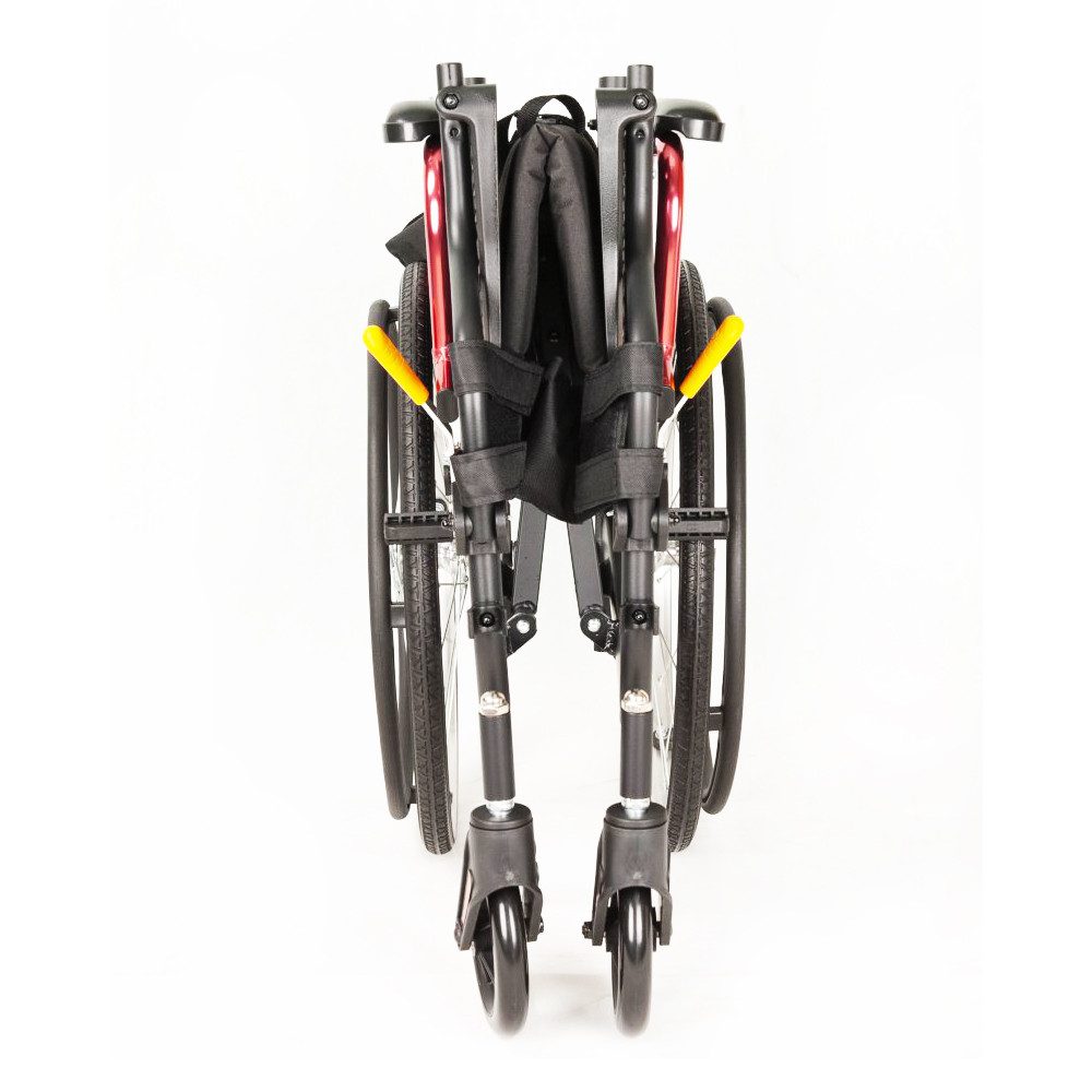 Antar Rollstuhl komfortabler Aluminium Rollstuhl mit Sicherheitsgurt