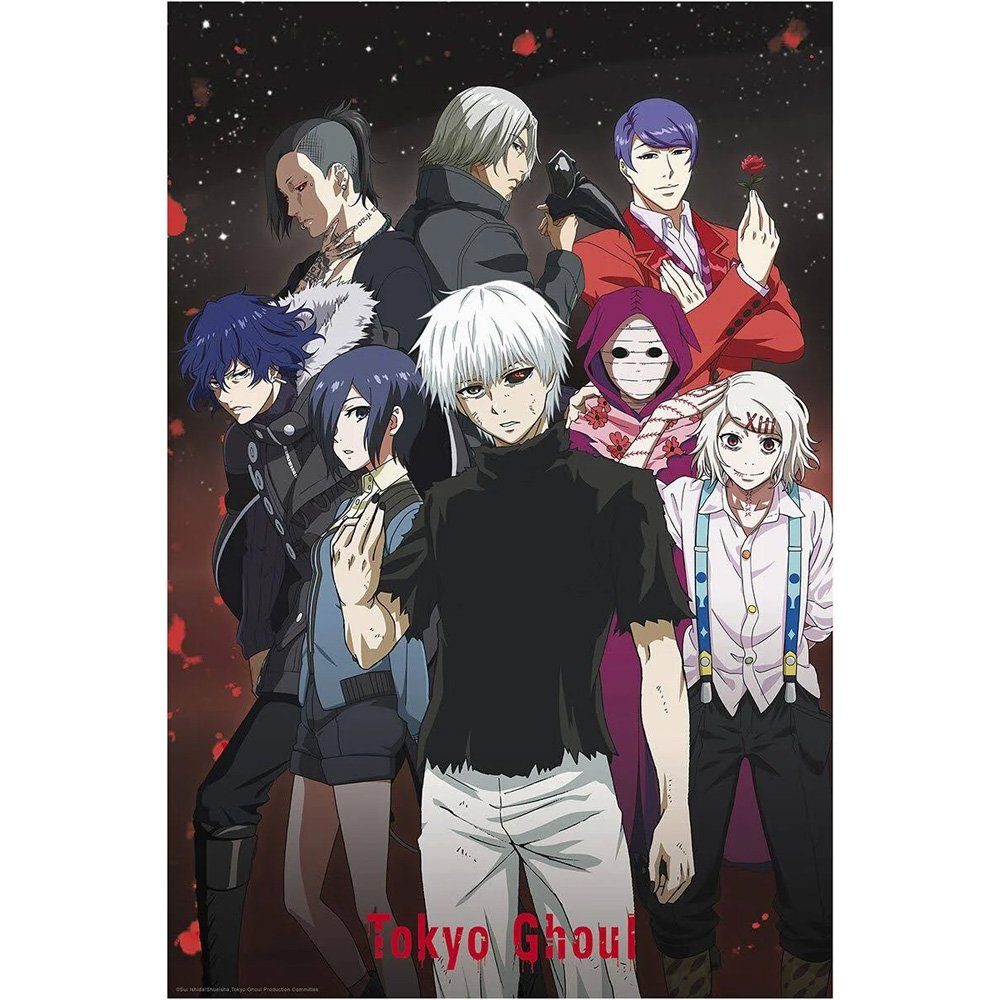 GB eye Poster Ken Kaneki Group - Tokyo Ghoul, Ken Kaneki Group