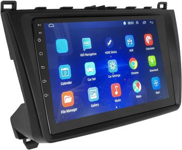 GABITECH für Mazda 6 Android Autoradio GPS 4GB RAM RDS Bluetooth DAB+ Einbau-Navigationsgerät