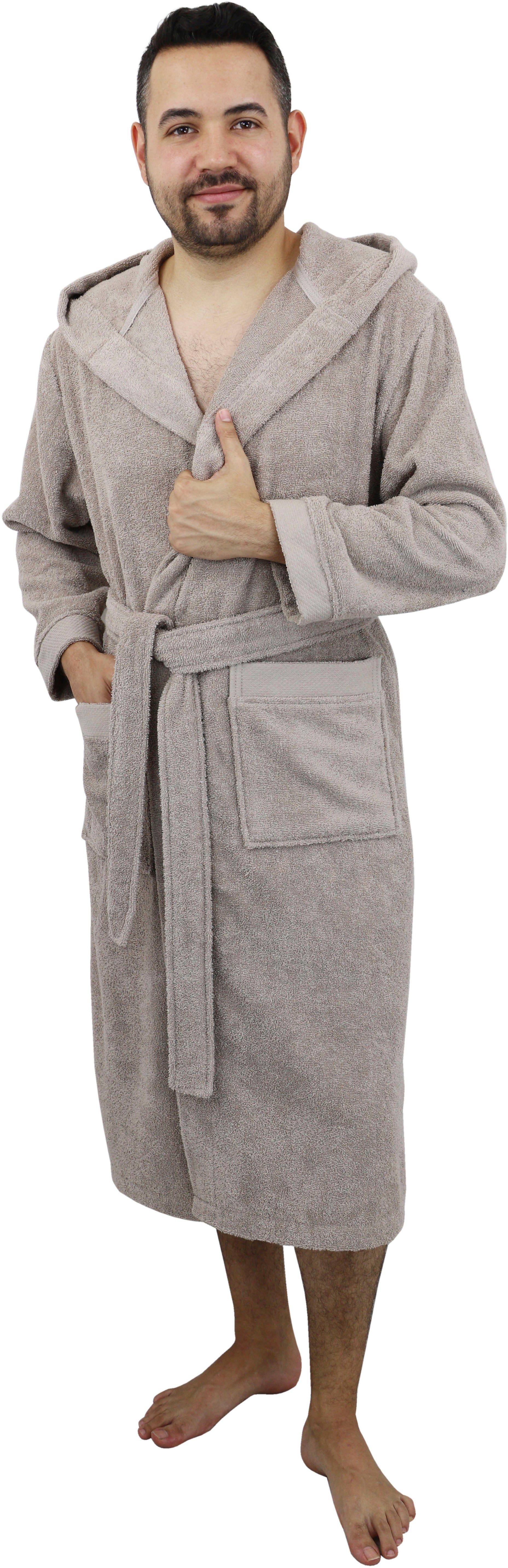Unisex-Bademantel Tailles, ideal für Sauna & Spa, Hotelbademantel, Morgenmantel