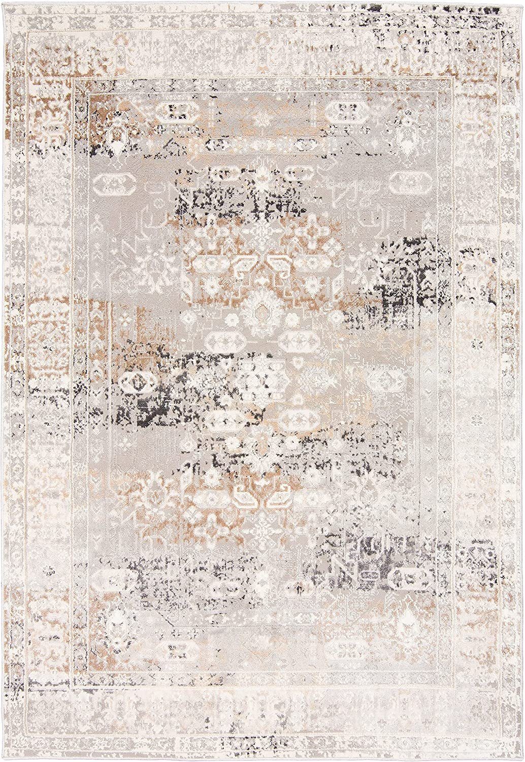 Mazovia Orientteppich DY-IDAHO-ORIENTAL, 80x150, Geometrisch, Vintage, Kurz günstig online kaufen