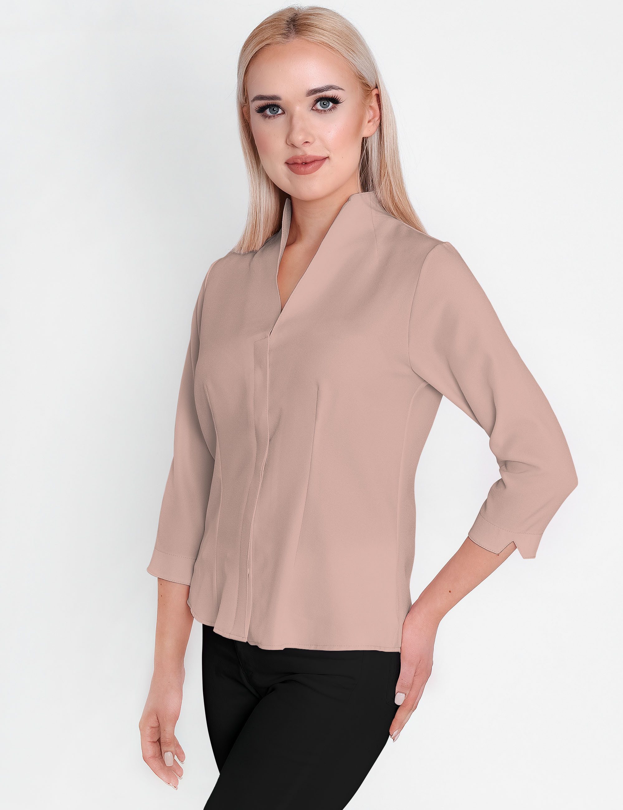 Klassische Bluse