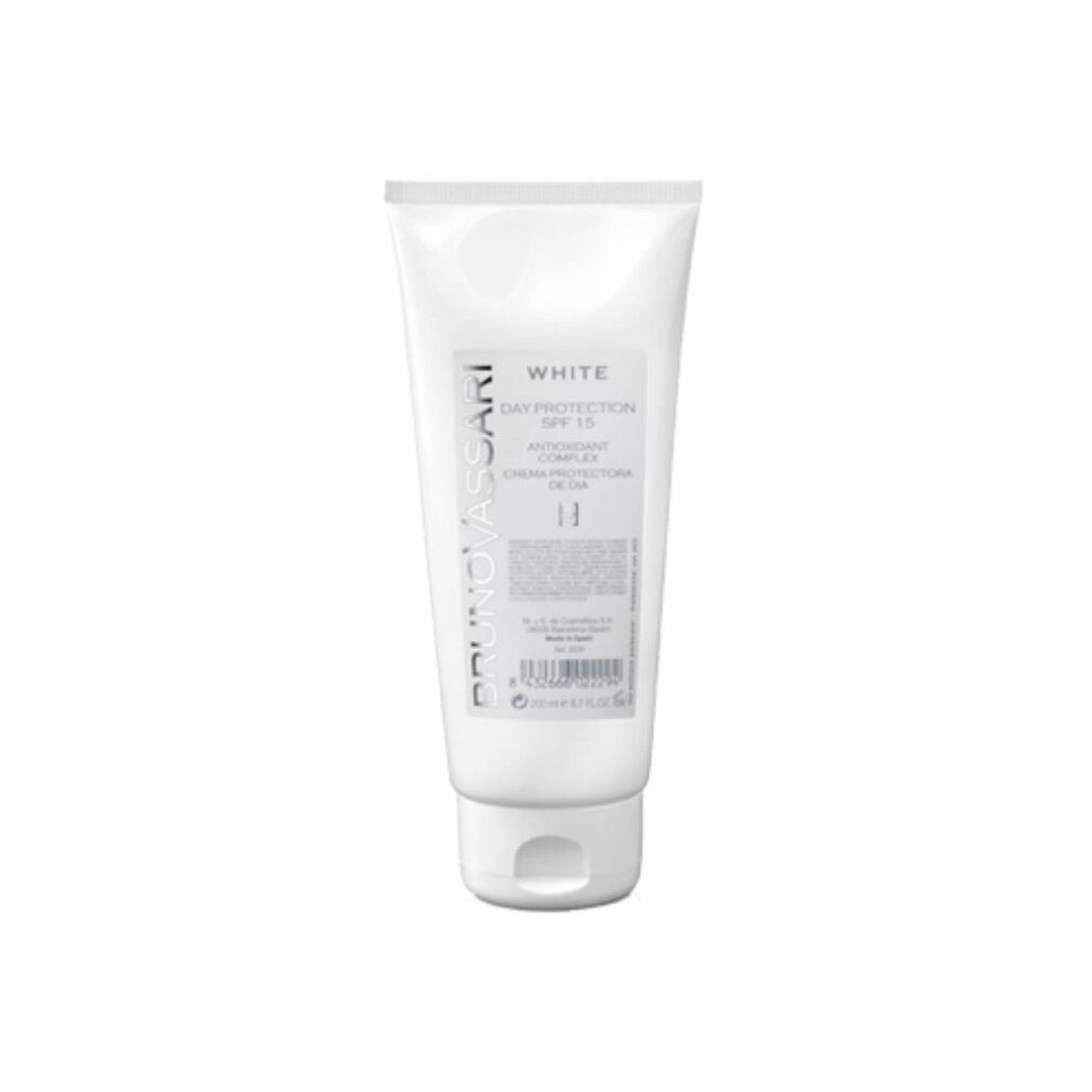 Bruno Vassari Tagescreme, White, Sun Protection, Day, Cream, For Face, SPF 15, 200ml