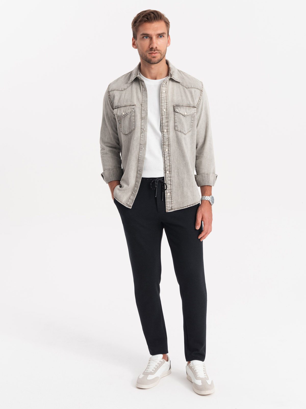OMBRE Sweathose Jersey-Hose für Herren mit günstig online kaufen