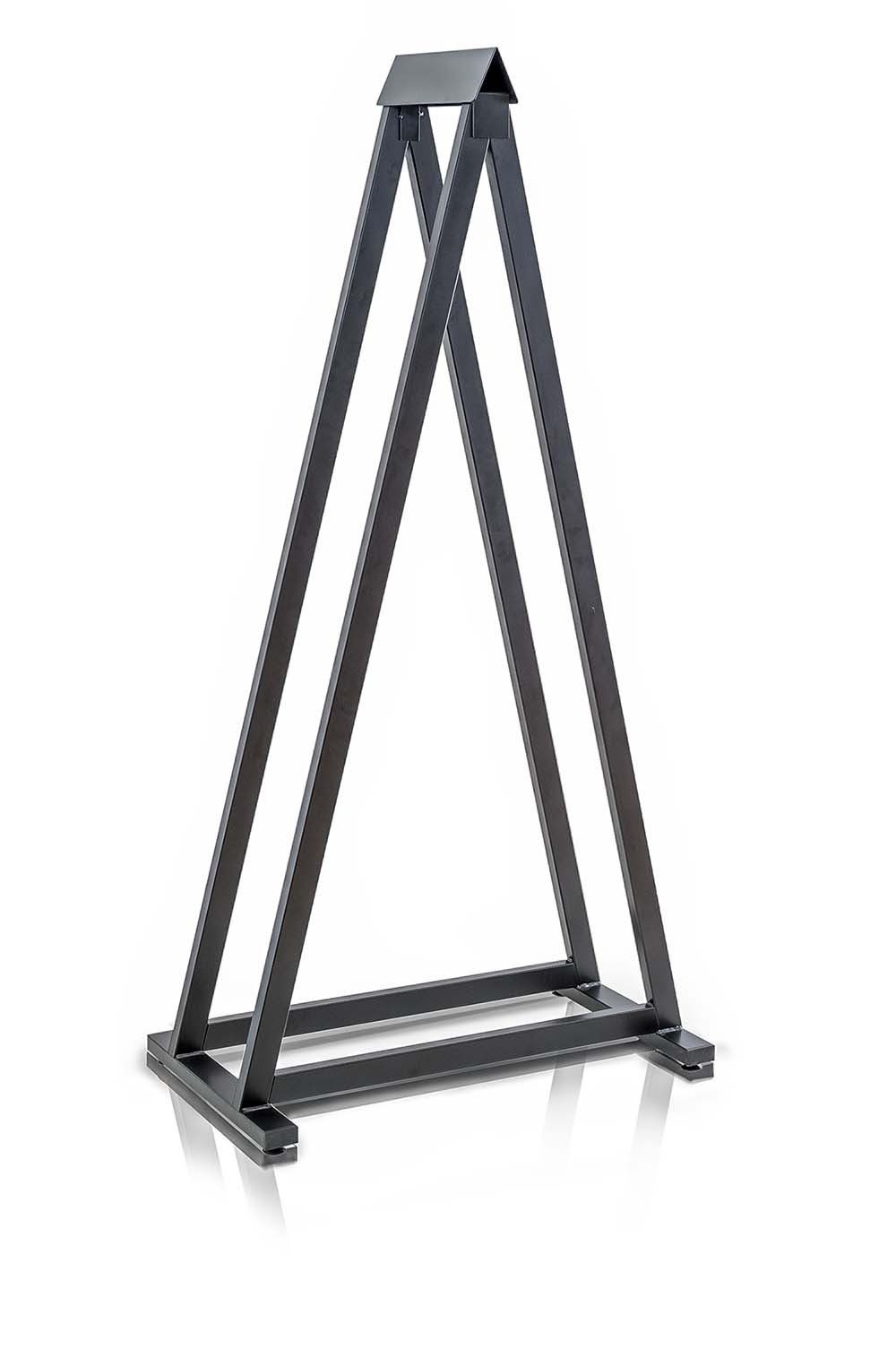 Simplaflex Kaminholzregal Feuerholz -Regal "Triangle", BxTxH:89.5x43x166 cm