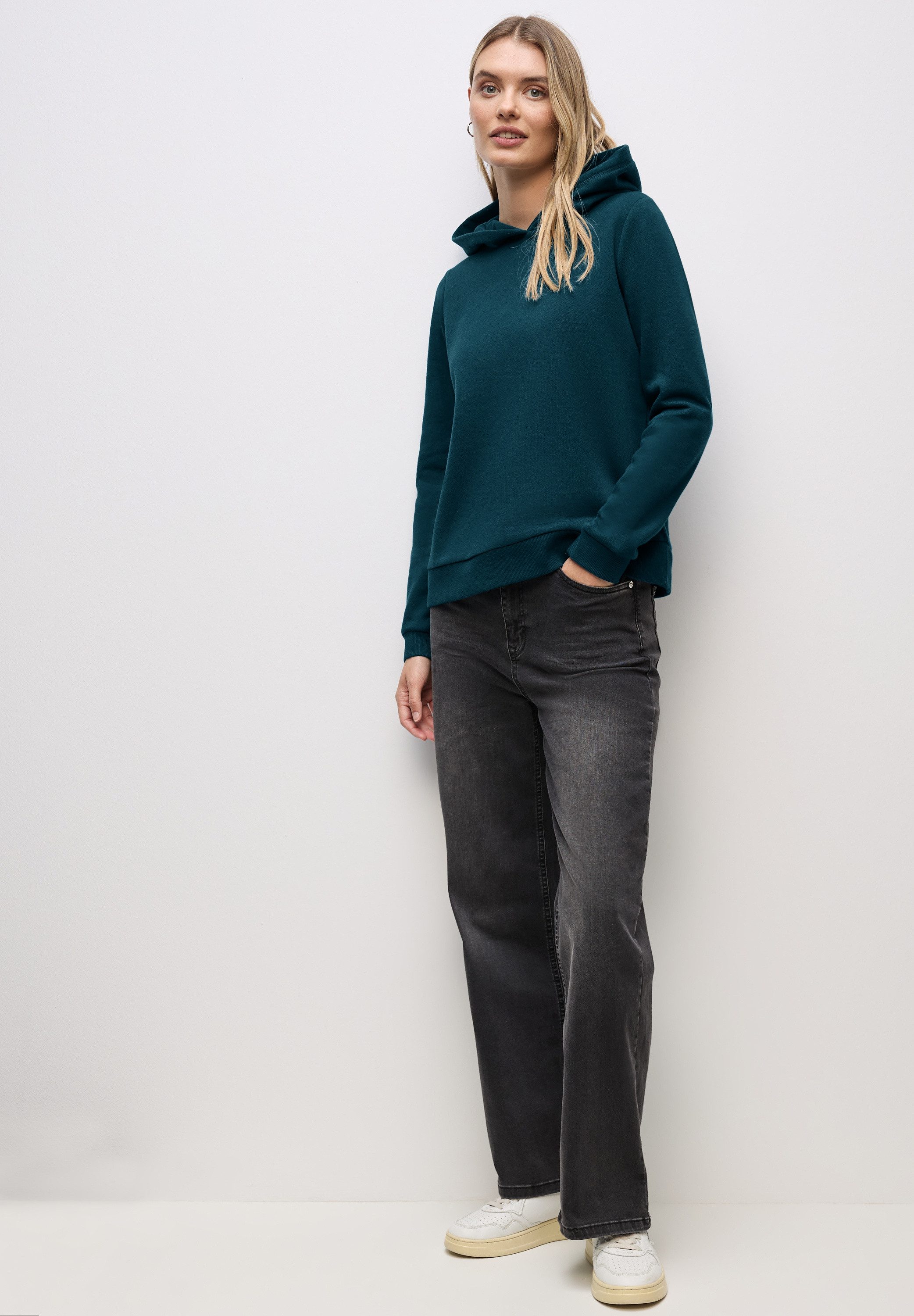 STREET ONE Hoodie im soften Baumwoll-Mix