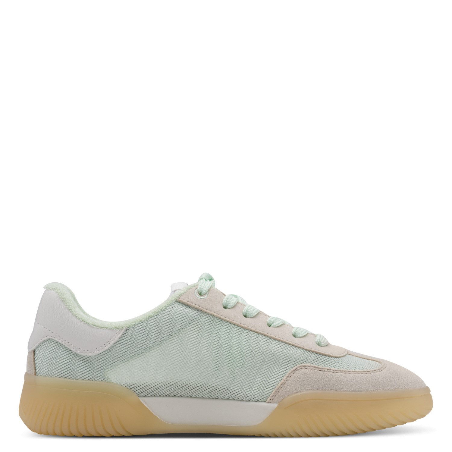 Tamaris Sneaker, Freizeitschuh, Halbschuh, Schnürschuh mit transparenter Laufsohle