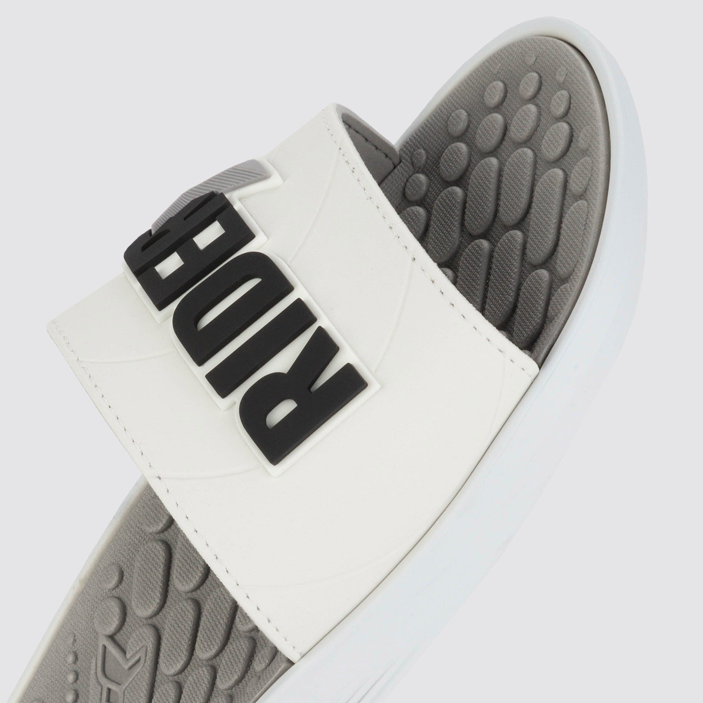 Rider RIDER PUMP SLIDE AD - Badelatschen Herren Pantolette rutschfeste Noppen-Sohle - wasserfeste Slides