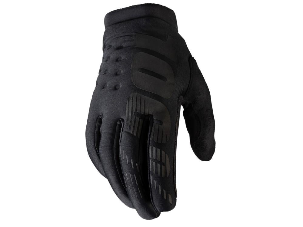 100% Fahrradhandschuhe 100% Brisker Women's Cold Weather Gloves M black - warmer MTB-Handschu