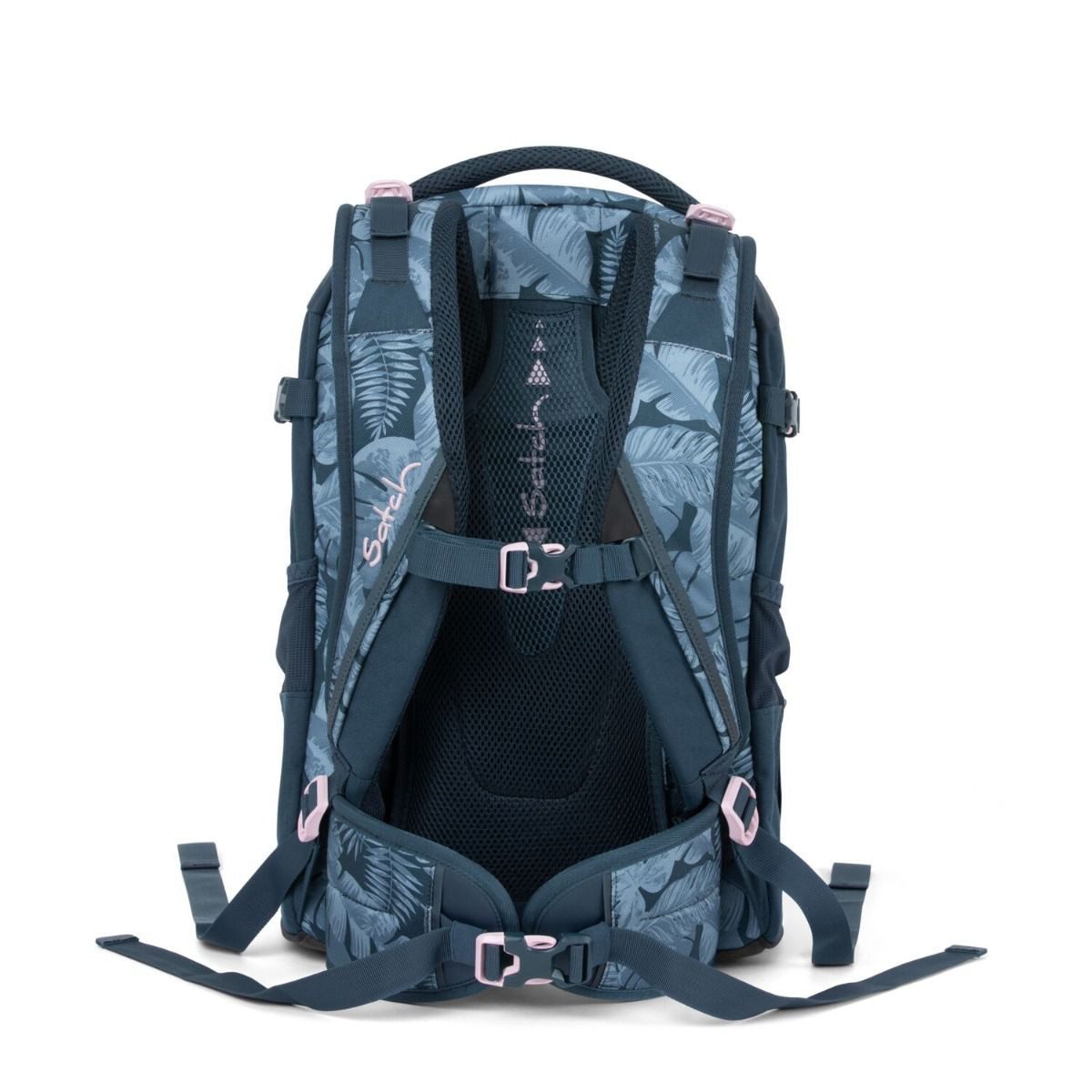 Satch Schulrucksack Pack Betty Blue (2tlg., inkl. Schlamperbox)