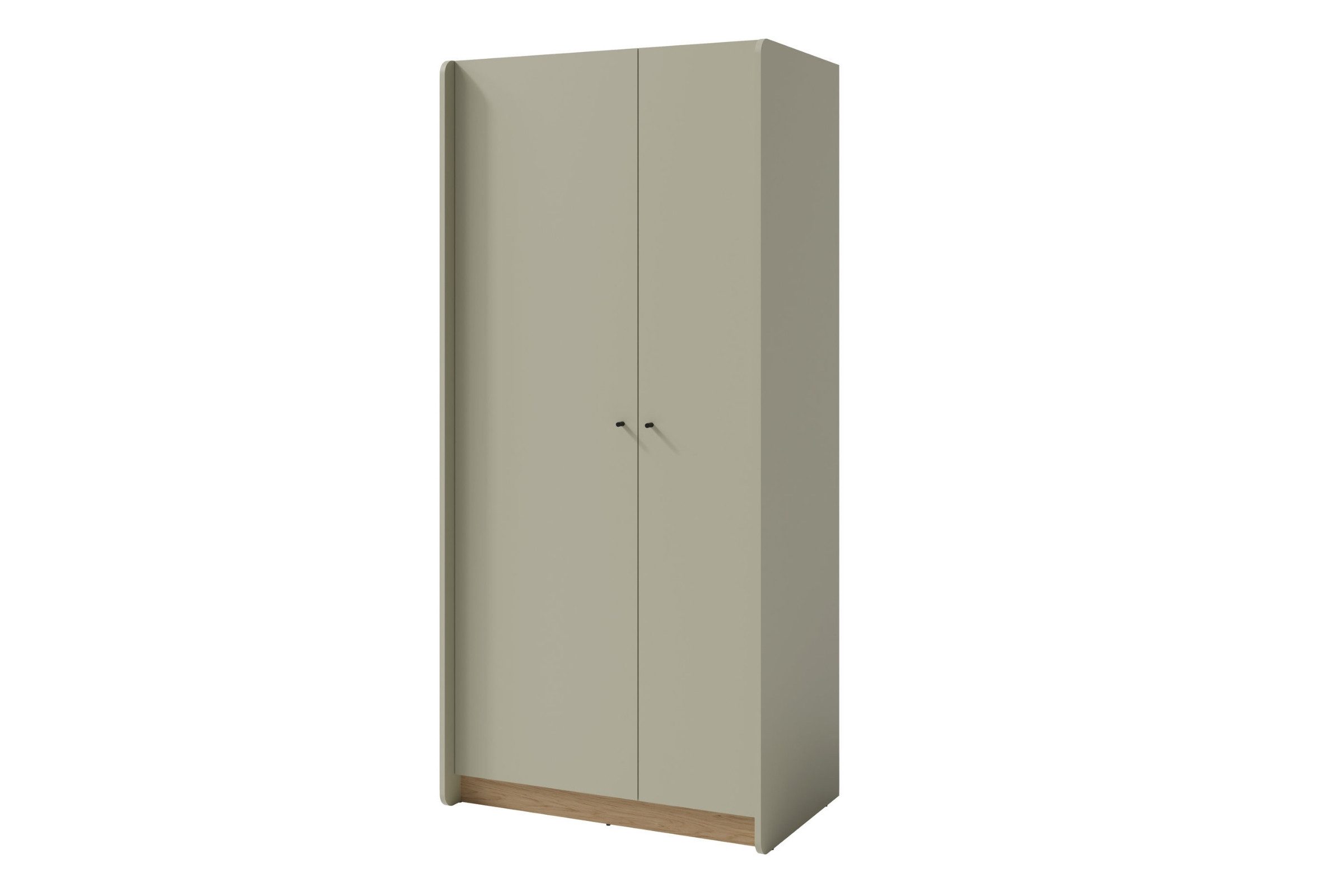 Deine Möbel 24 Kinderkleiderschrank ALBI 03 zweitürig 90 cm (2-türig Kleiderschrank, 1-St., 2-türig Kleiderschrank) Garderobe Kleiderschrank Kinderzimmer Jugendzimmer