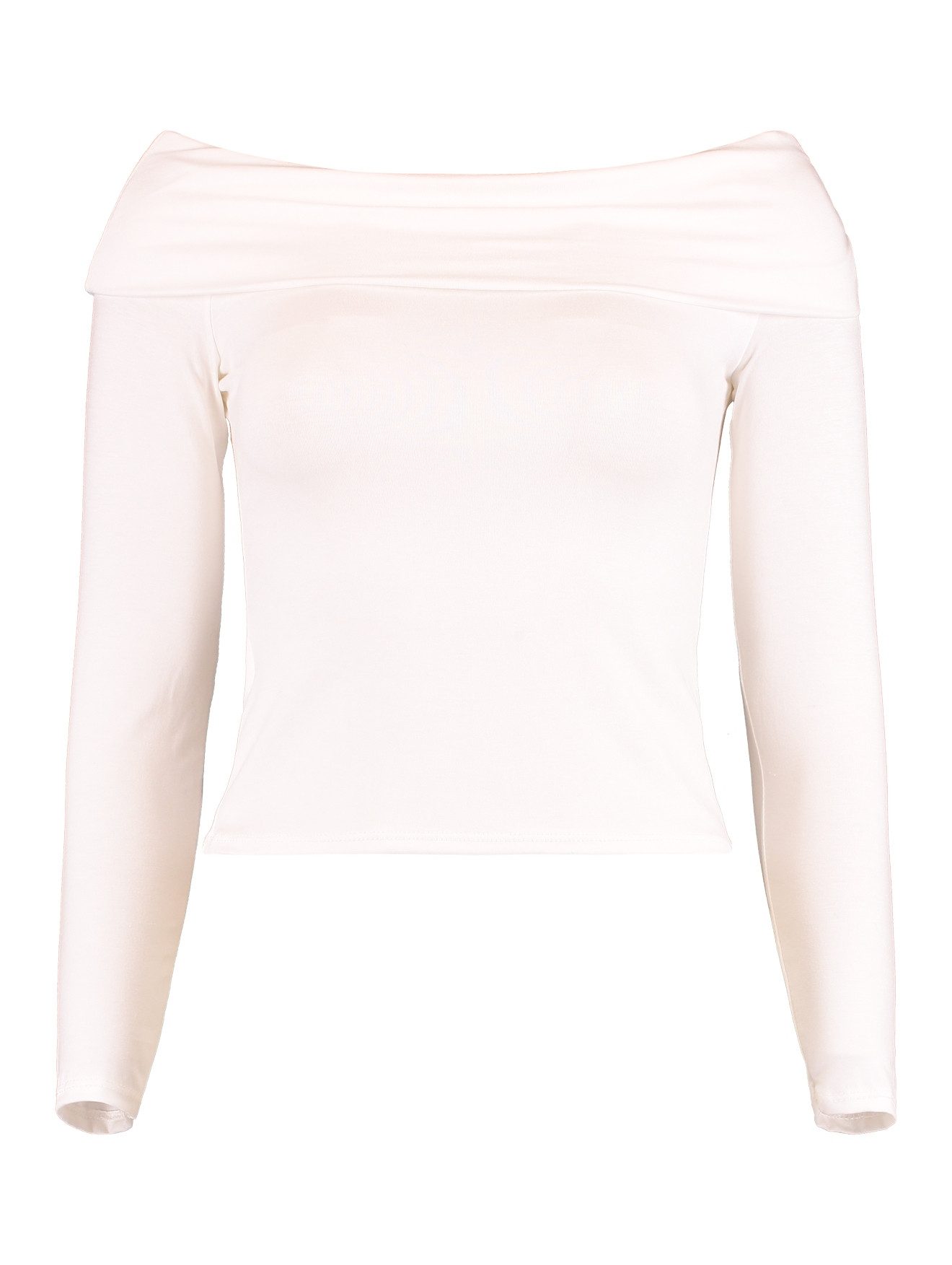HaILY’S T-Shirt LS V TP Mo44lly, offwhite