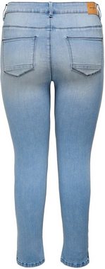 ONLY CARMAKOMA Skinny-fit-Jeans CARKARLA REG ANK SK DNM BJ759 NOOS mit Destroyed Effekt