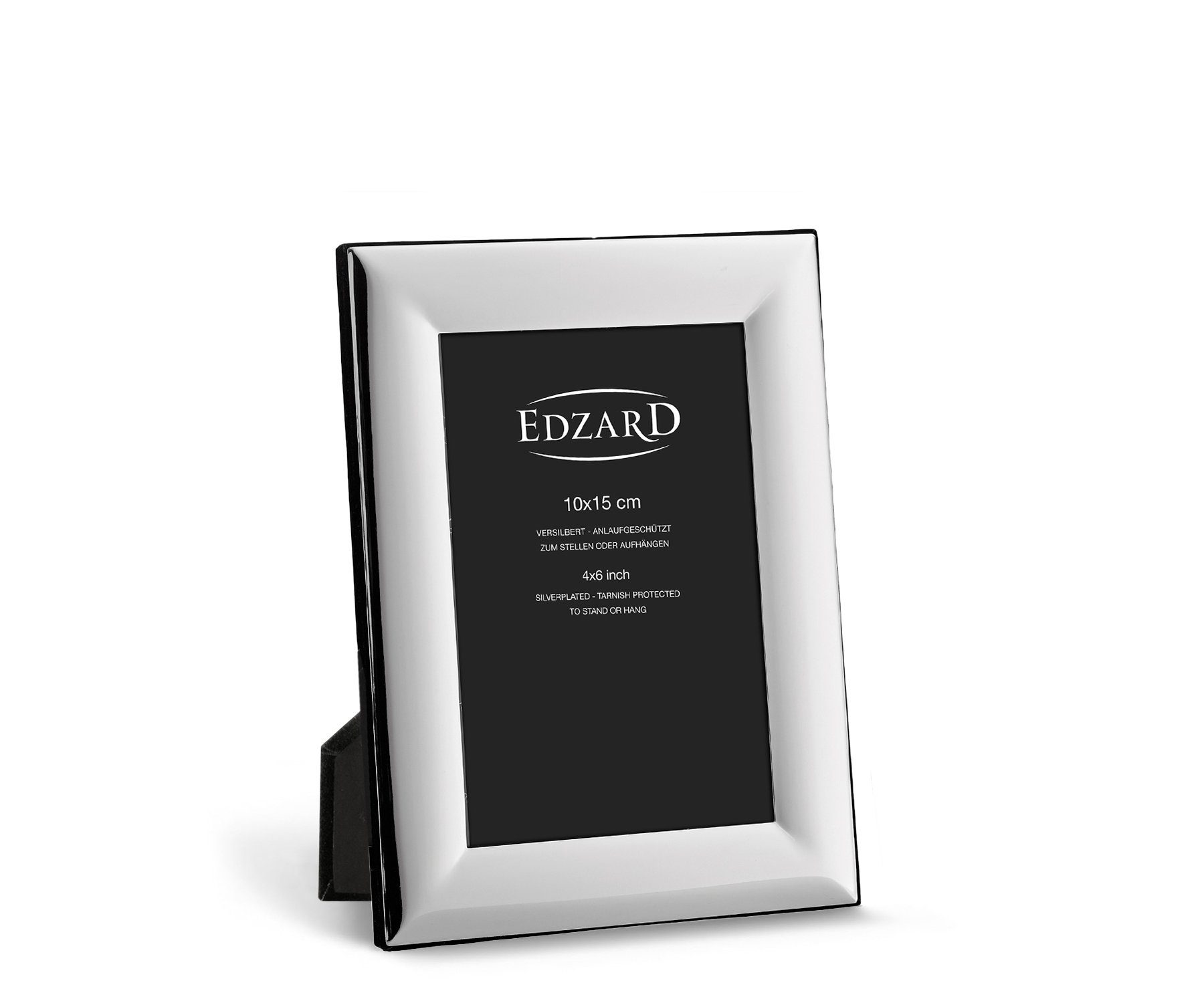 EDZARD Bilderrahmen Gela, versilbert und anlaufgeschützt, für 10x15 cm Foto. € 17,80