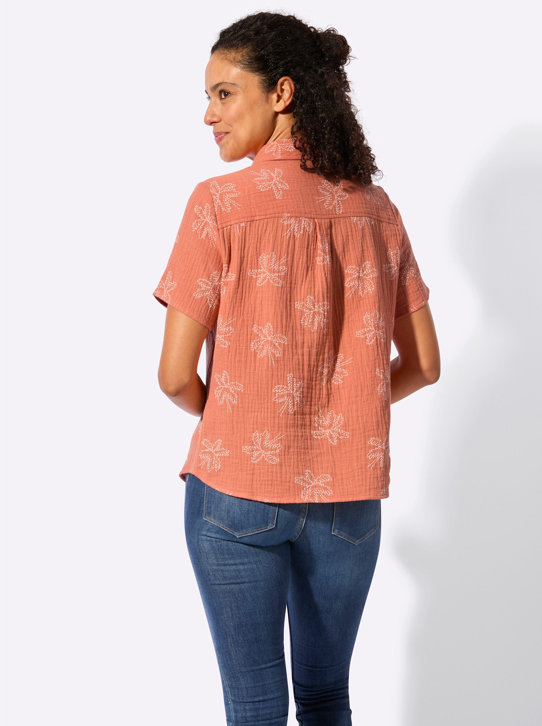 Witt Klassische Bluse Kurzarm-Bluse Kurzarm .