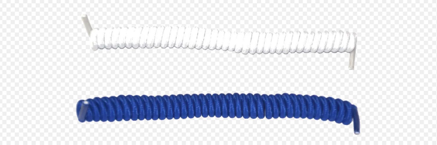 Schnürsenkel Schnürsenkel elastisch und spiralenförmig