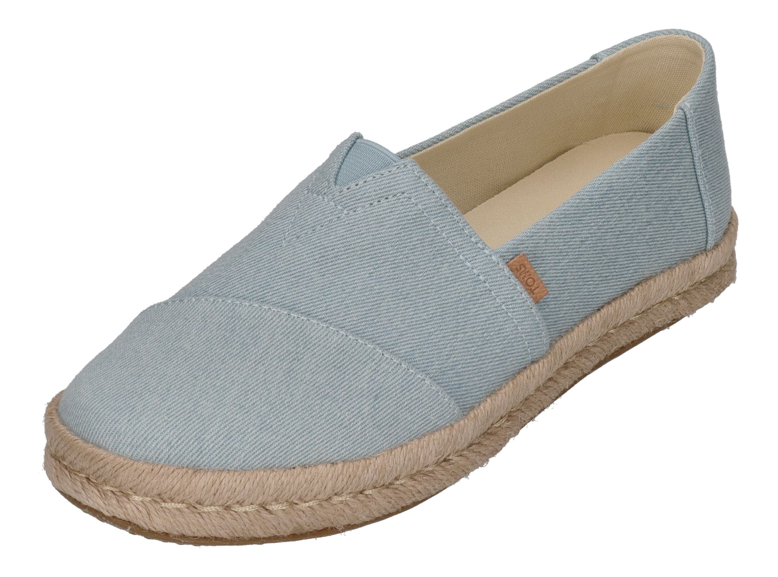 TOMS ALPARGATA ROPE 2.0 Espadrille Pastel Blue