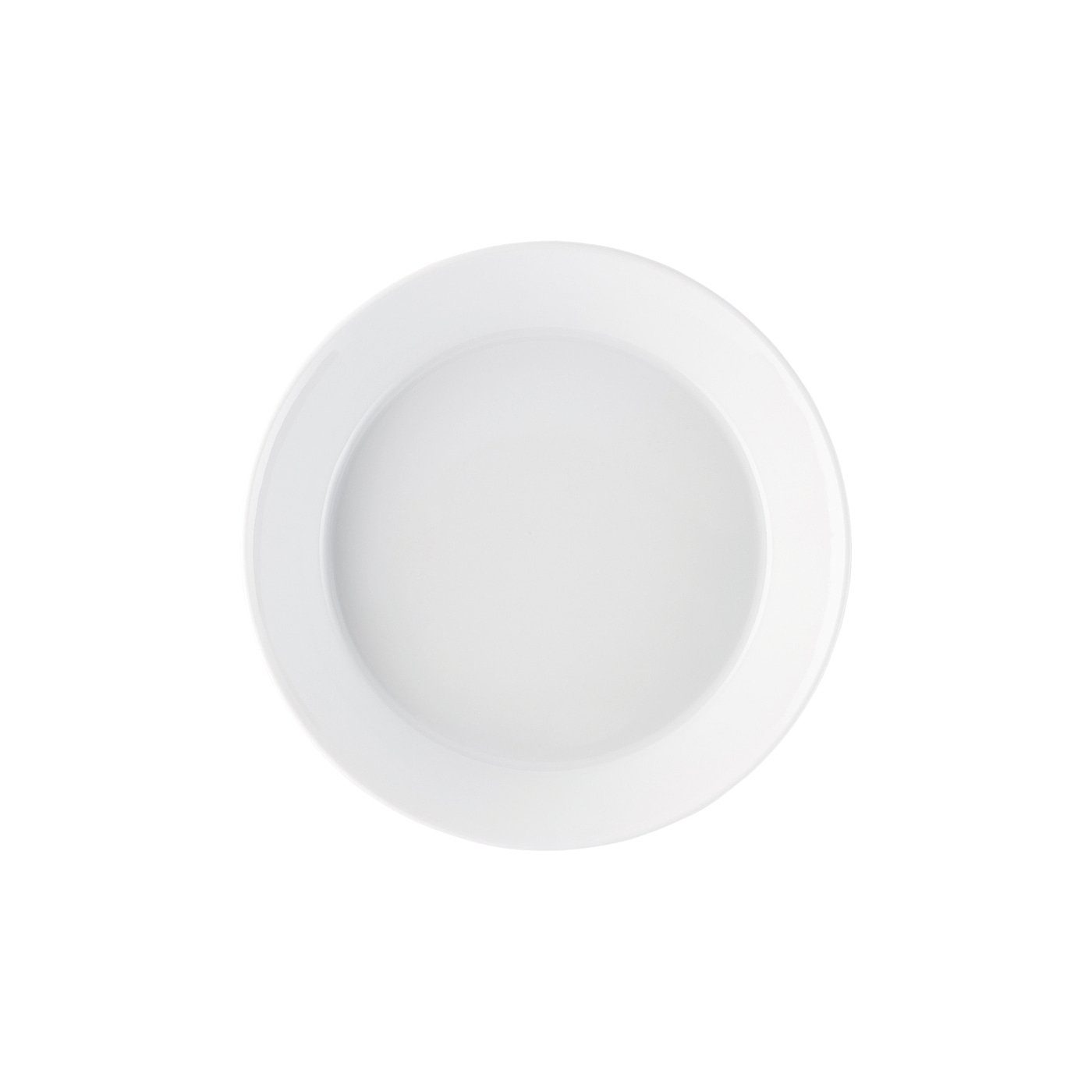 Rosenthal Suppenteller Arzberg Tric Weiss Frühstücksteller Rund Ø 21,7 cm Porzellan, (1 St)
