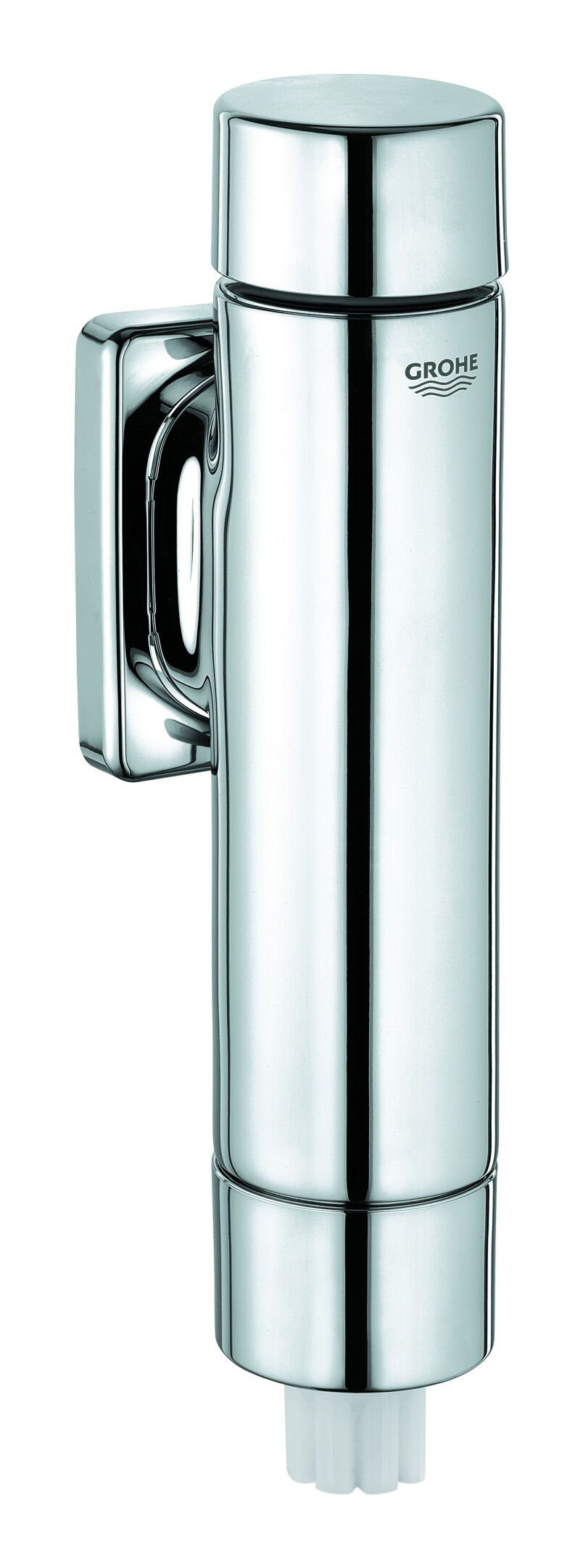 Grohe WC-Druckspüler Rondo A.S., Rondo ohne Vorabsperrung - Chrom