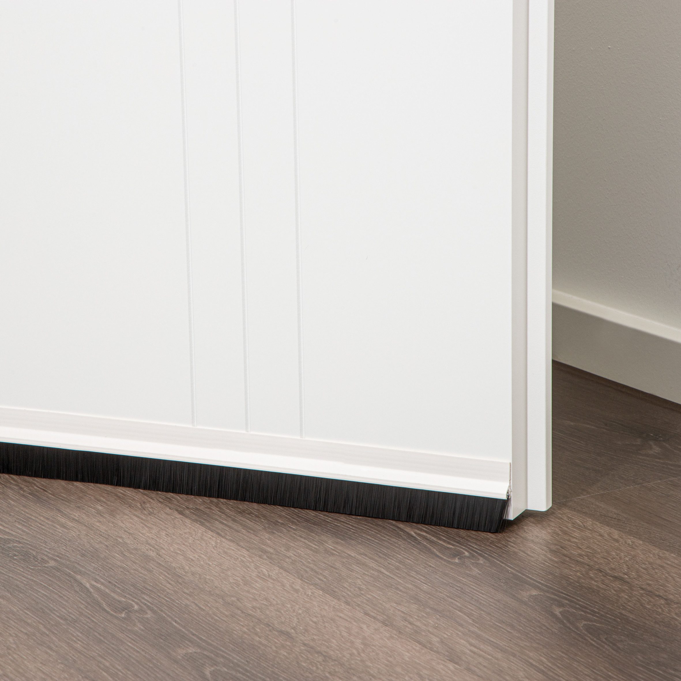 Meinposten Zugluftstopper Türleiste Bürstendichtung Türdichtung 100 cm Selbstklebend, 1-tlg.