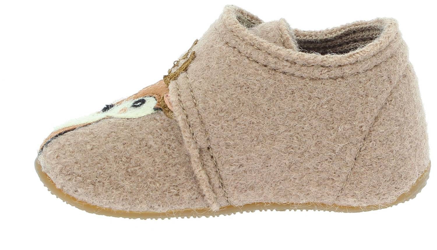 Living Kitzbühel Living Kitzbühel Babyklettschuh Rehkitz Timeless Taupe Slipper