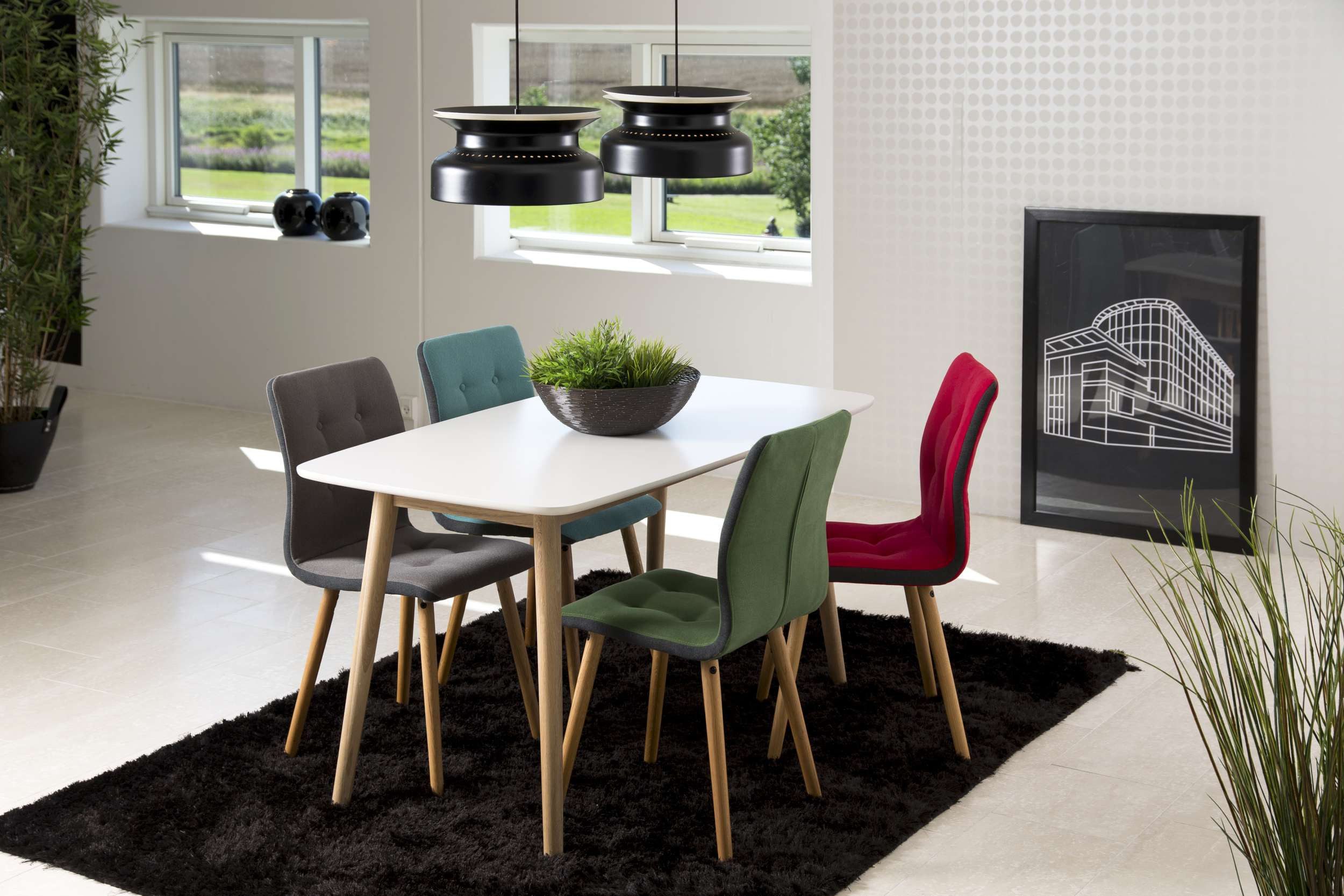 99rooms Esstisch Niagaro (Esstisch, Tisch), Funktionales Designkonzept in origineller Formgebung