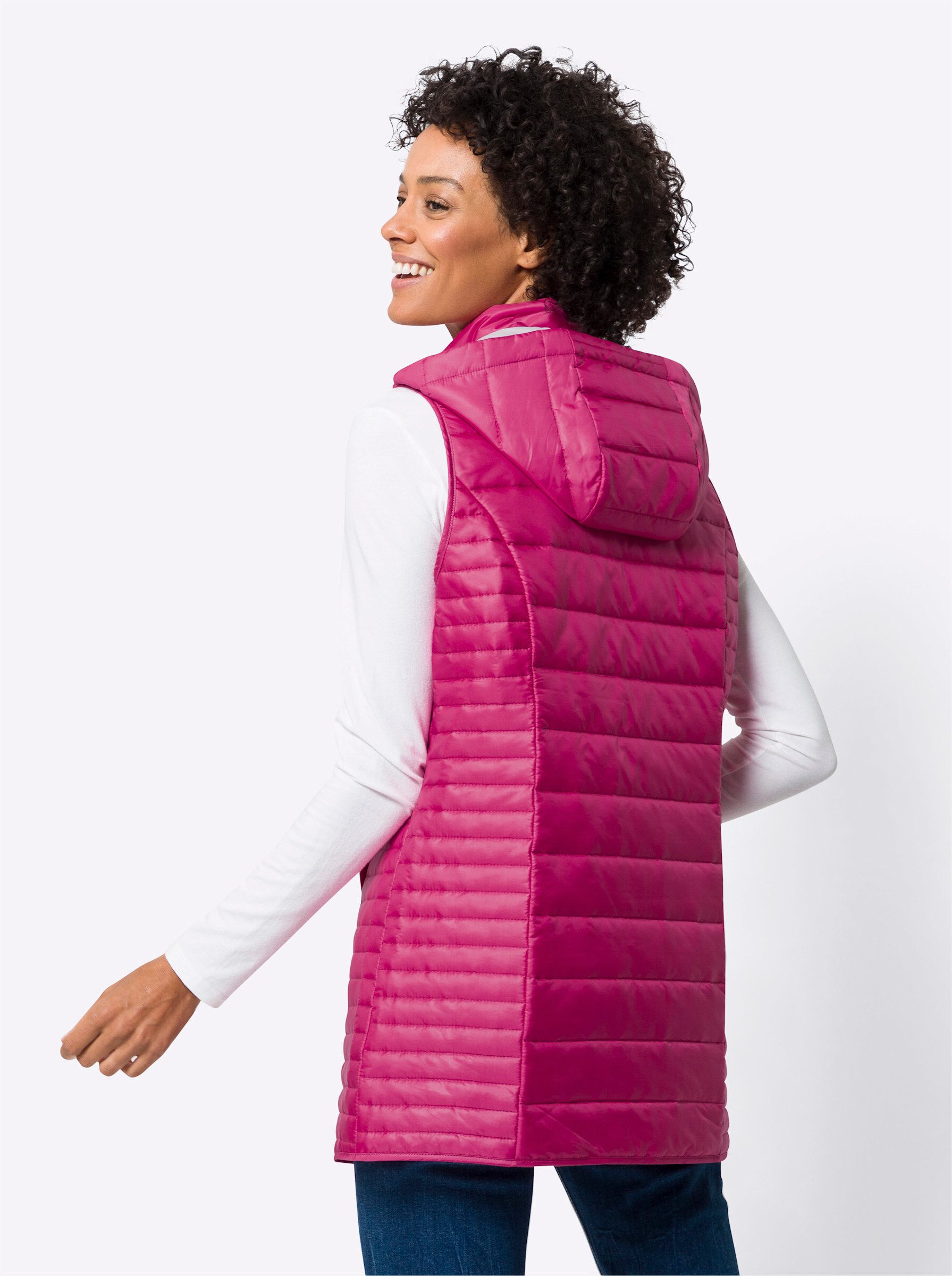 Sieh an! Jerseyweste Longweste . günstig online kaufen