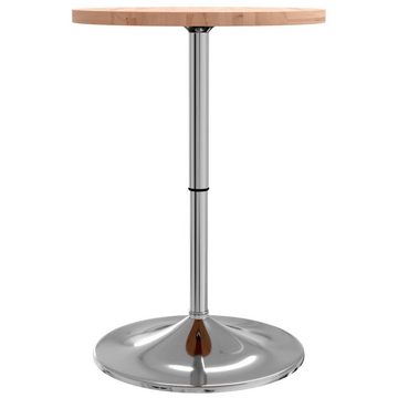 vidaXL Esstisch Bartisch Ø50x90,5 cm Massivholz Buche (1-St)