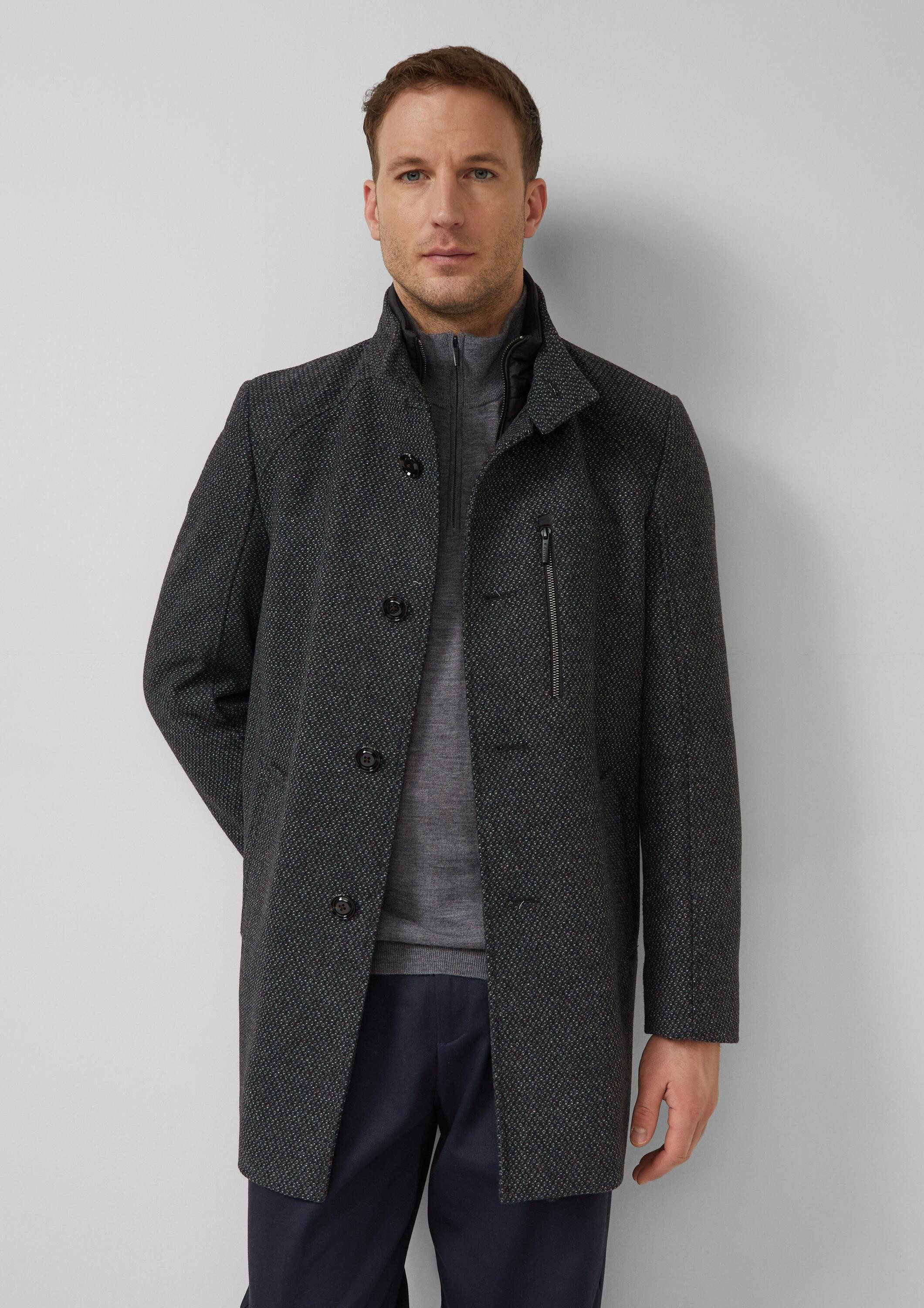 s.Oliver Funktionsmantel Outdoor-Mantel Klassischer Mantel mit herausnehmbarem Insert