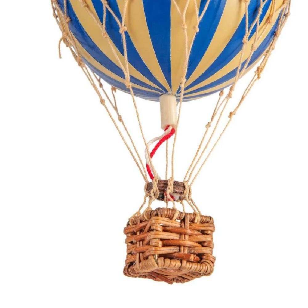 AUTHENTIC MODELS (8cm) Light Ballon Dekofigur Blau Travels