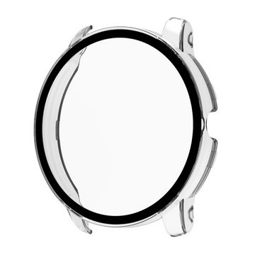 Wigento Smartwatch-Hülle Für Xiaomi Haylou Solar / LS05 360 Grad Schock Hülle + H9 Hart Glas Tasche Etuis Transparent