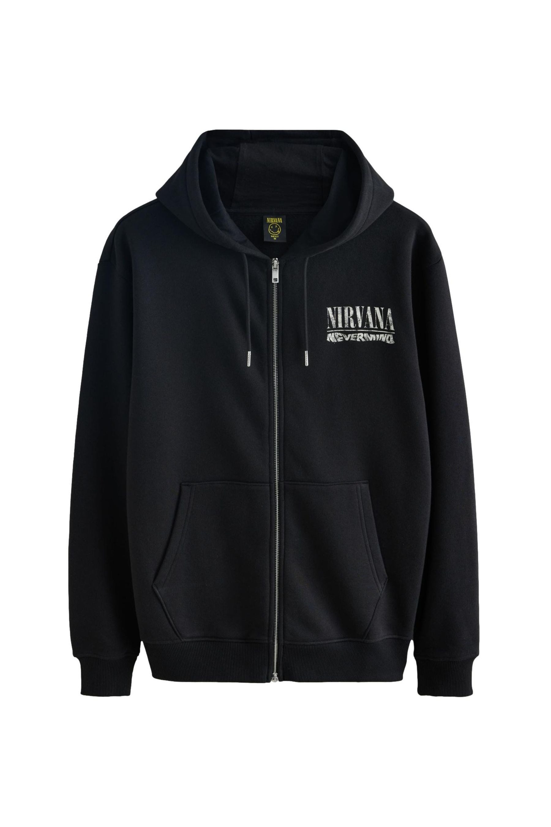 Next Sweater Lizenzierte Kapuzenjacke mit Grafik, Nirvana (1-tlg)