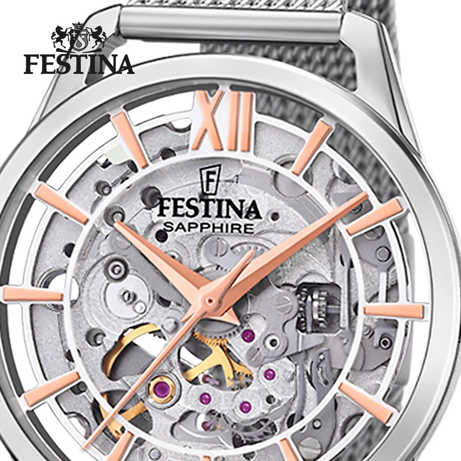 Festina Quarzuhr Festina Damenuhr Edelstahl silber, (Analoguhr), Damen Armb günstig online kaufen