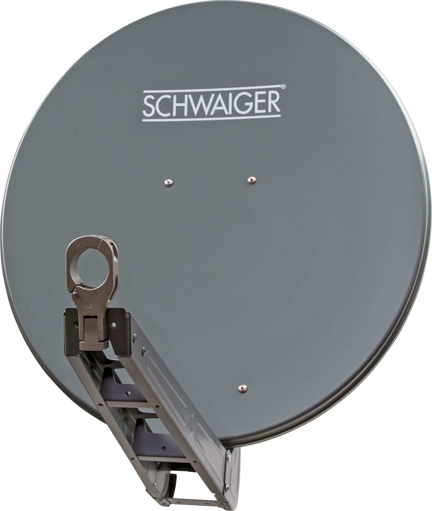 Schwaiger SPI075PA 011 Sat-Spiegel (75 cm, Aluminium, anthrazit)