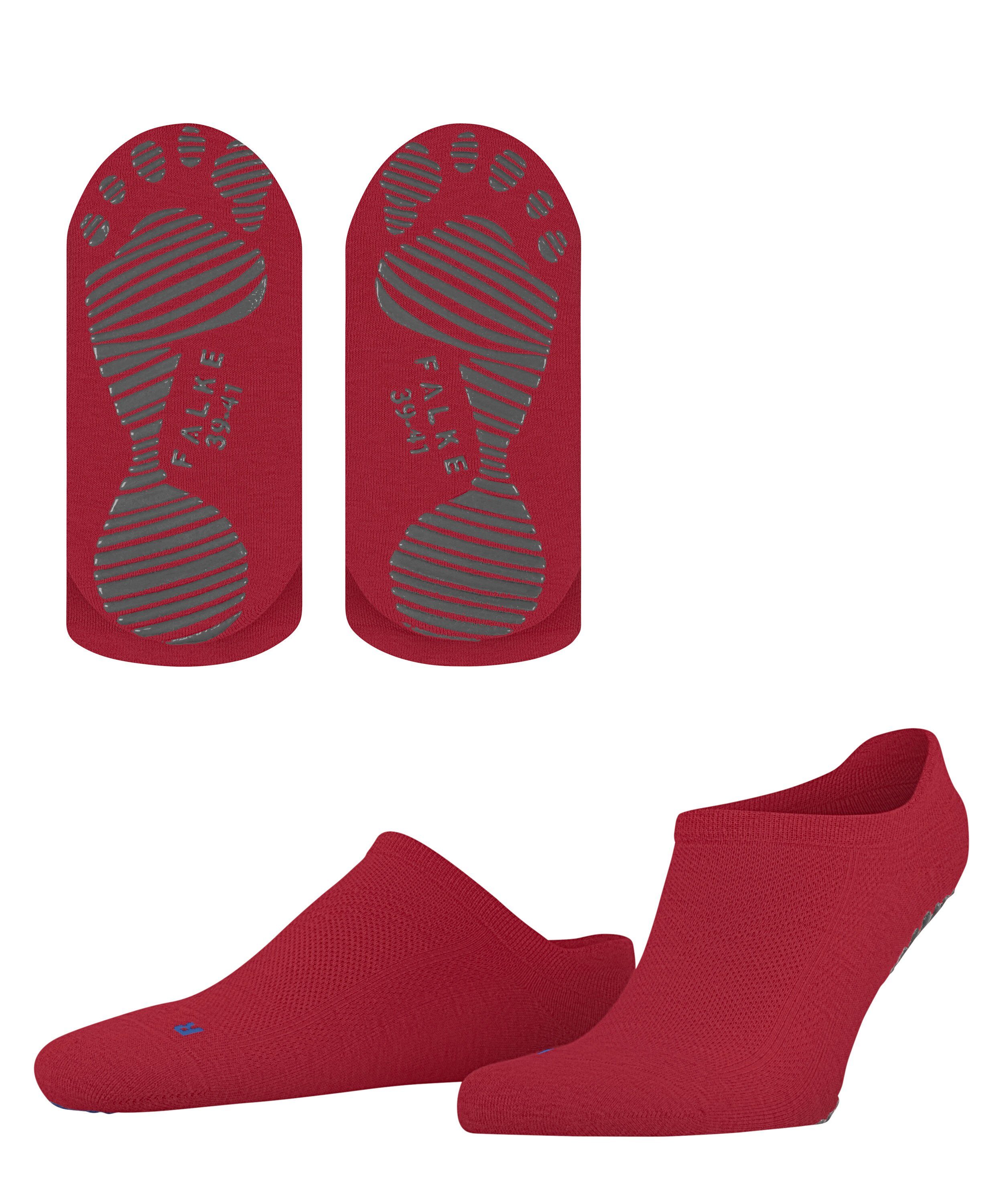 FALKE Sneakersocken Cool Kick (1-Paar) mit rutschhemmendem Noppendruck auf der Sohle red pepper (8074)